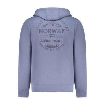 Norwegen 1963 Blaues Baumwoll-Sweatshirt