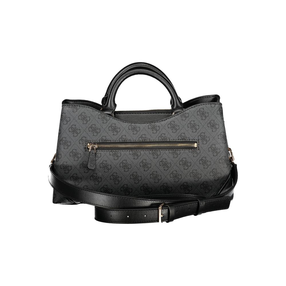 Guess Jeans – Schwarze Polyethylen-Handtasche
