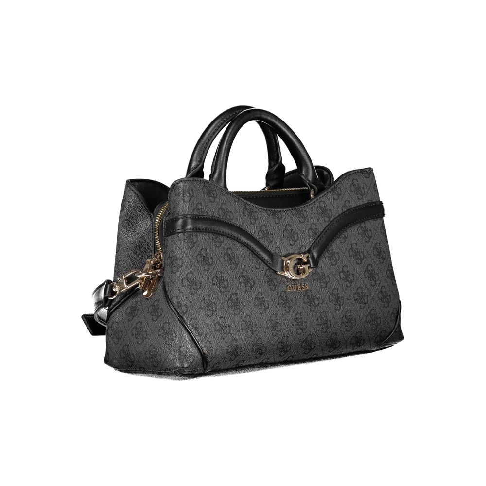 Guess Jeans – Schwarze Polyethylen-Handtasche