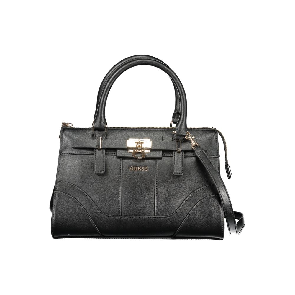 Guess Jeans – Schwarze Polyethylen-Handtasche