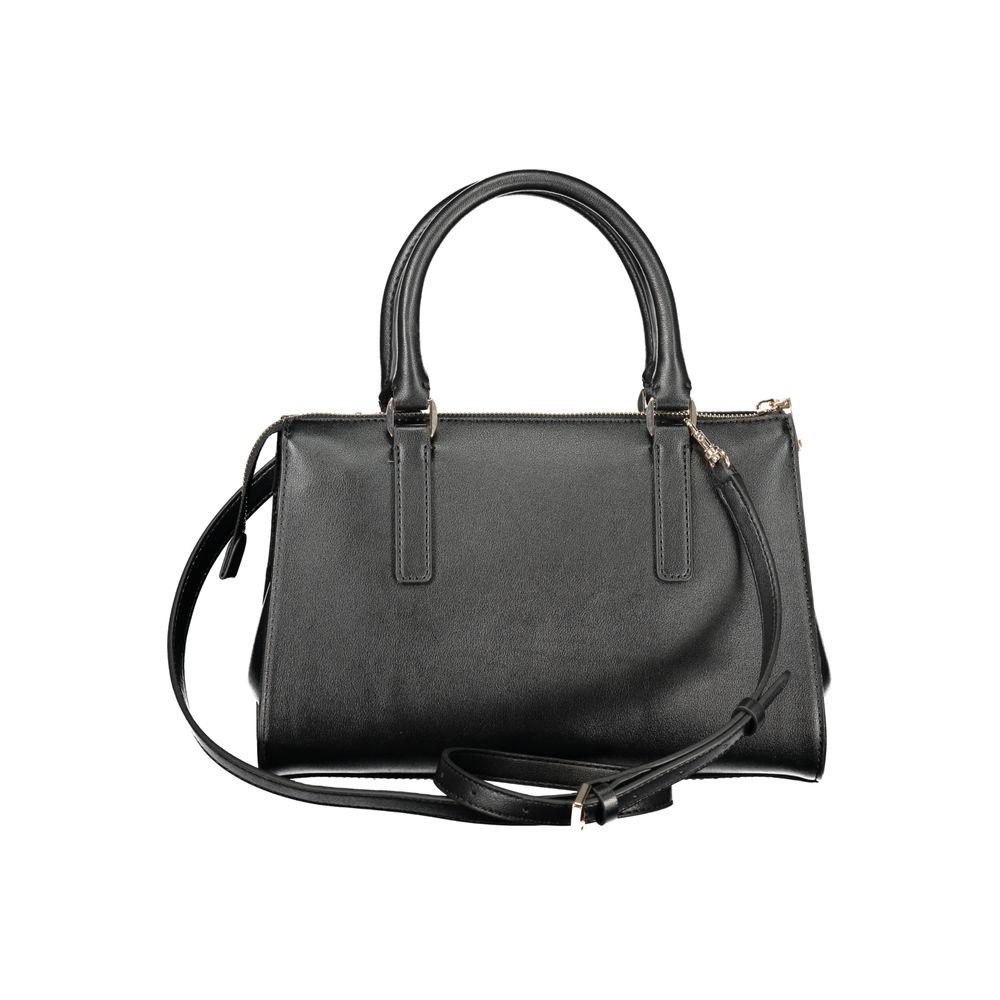 Guess Jeans – Schwarze Polyethylen-Handtasche