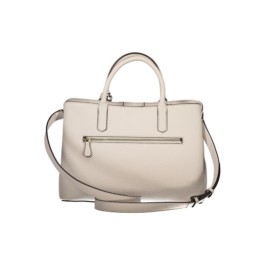 Guess Jeans Beige Polyethylen Handtasche