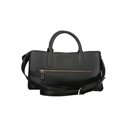 Guess Jeans – Schwarze Polyethylen-Handtasche