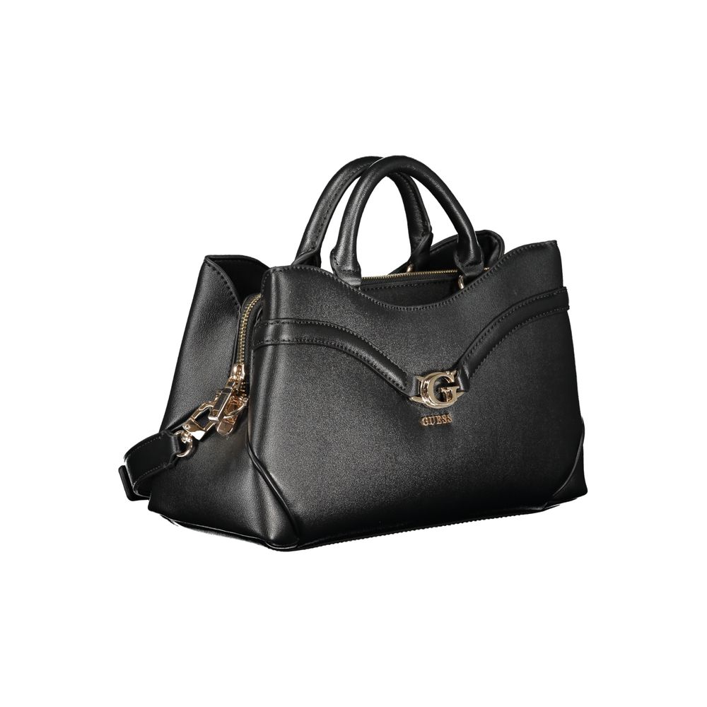 Guess Jeans – Schwarze Polyethylen-Handtasche