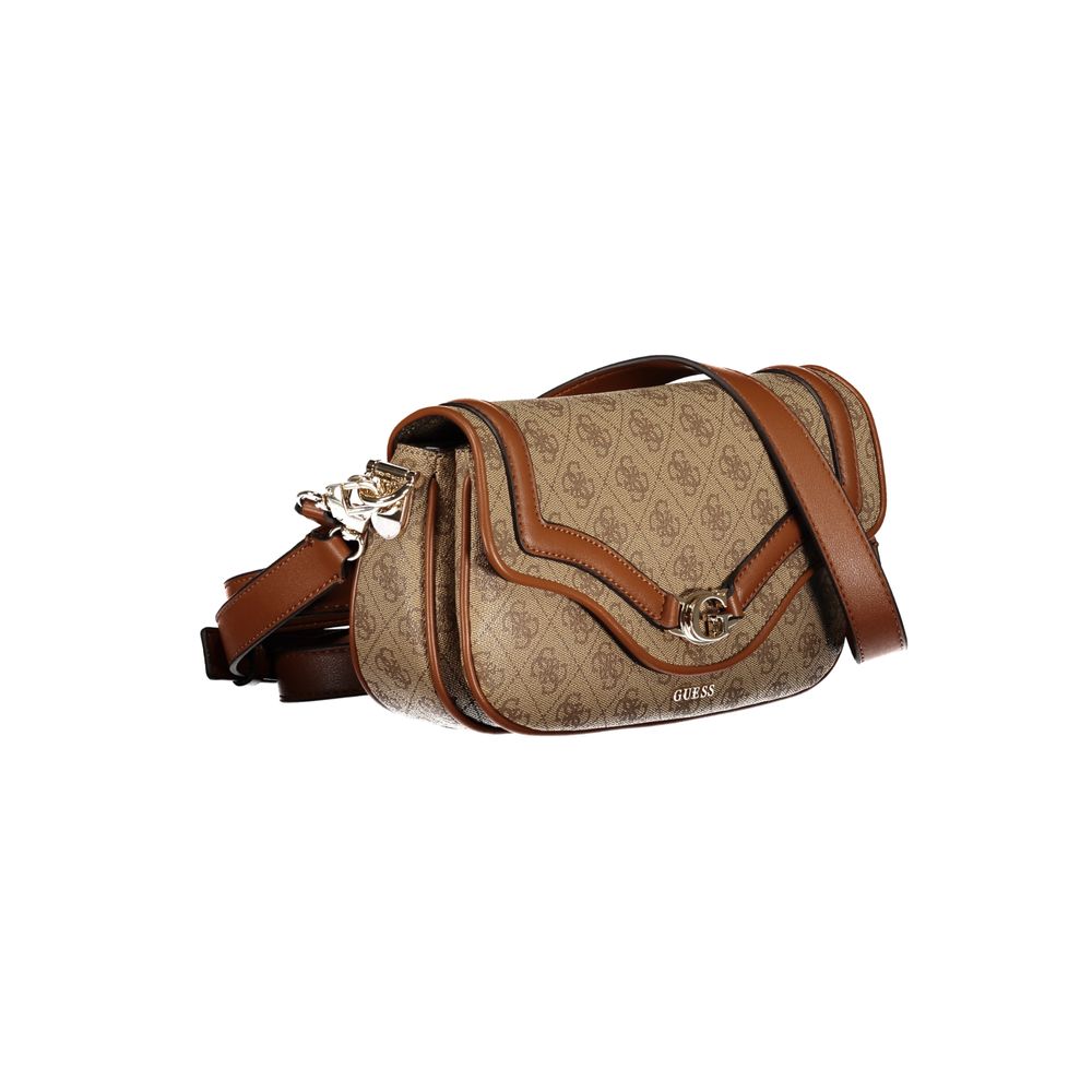 Guess Jeans Beige Polyethylen Handtasche