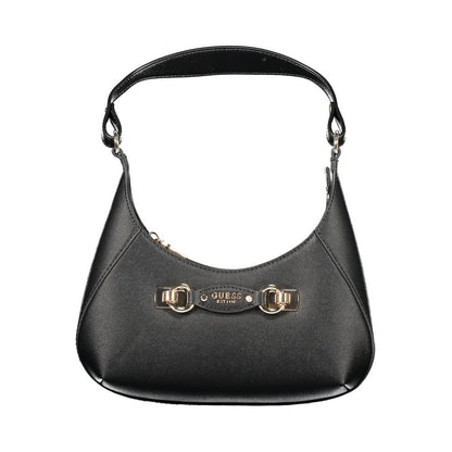 Guess Jeans – Schwarze Polyethylen-Handtasche