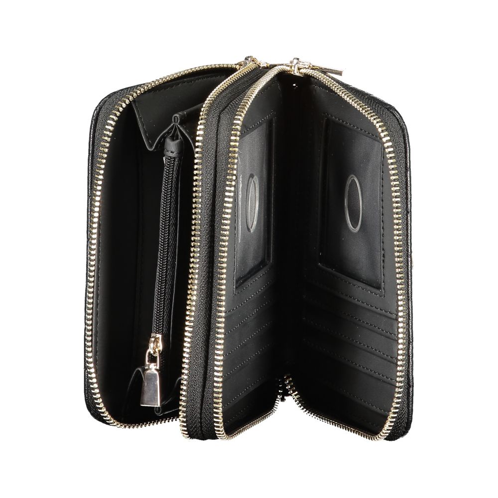 Guess Jeans – Schwarze Polyethylen-Geldbörse