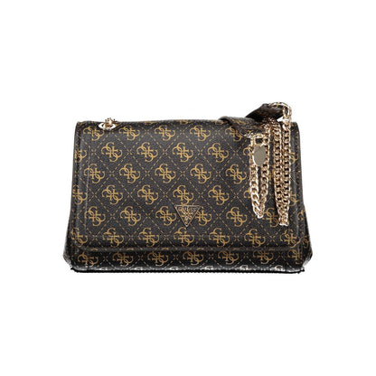 Guess Jeans – Handtasche aus Polyethylen in Braun