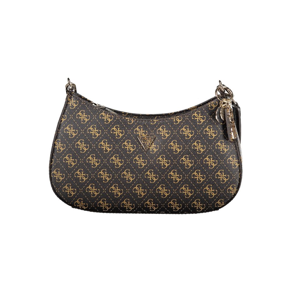 Guess Jeans – Handtasche aus Polyethylen in Braun
