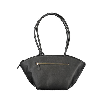 Guess Jeans – Schwarze Polyethylen-Handtasche