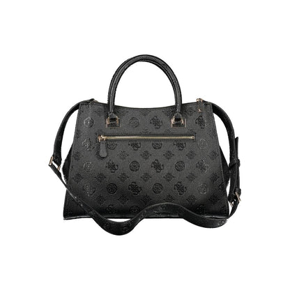 Guess Jeans – Schwarze Polyethylen-Handtasche