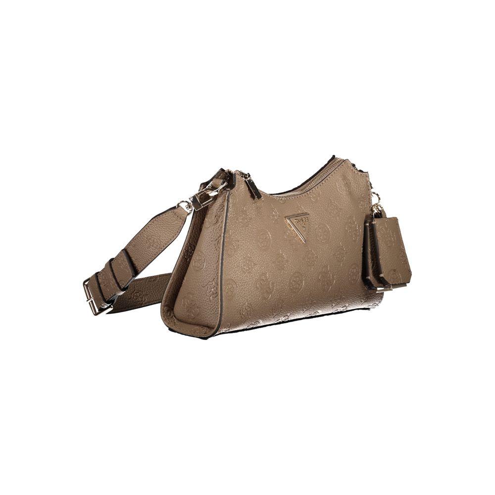 Guess Jeans Beige Polyethylen Handtasche