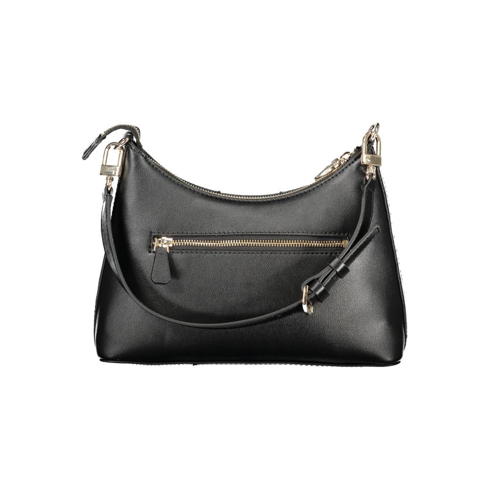 Guess Jeans – Schwarze Polyethylen-Handtasche