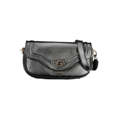 Guess Jeans – Schwarze Polyethylen-Handtasche