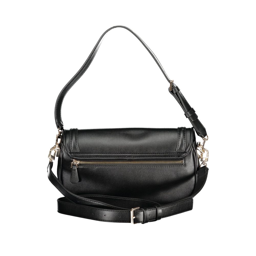 Guess Jeans – Schwarze Polyethylen-Handtasche