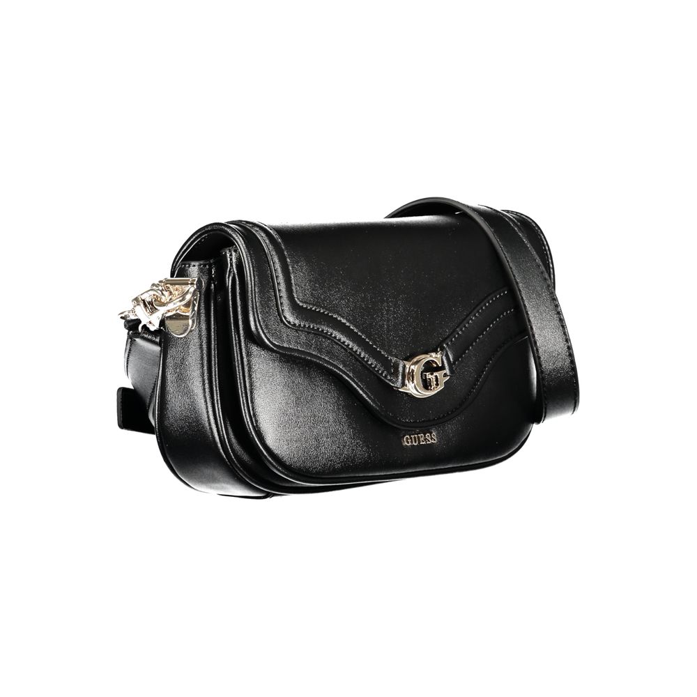 Guess Jeans – Schwarze Polyethylen-Handtasche