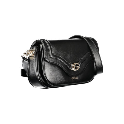 Guess Jeans – Schwarze Polyethylen-Handtasche