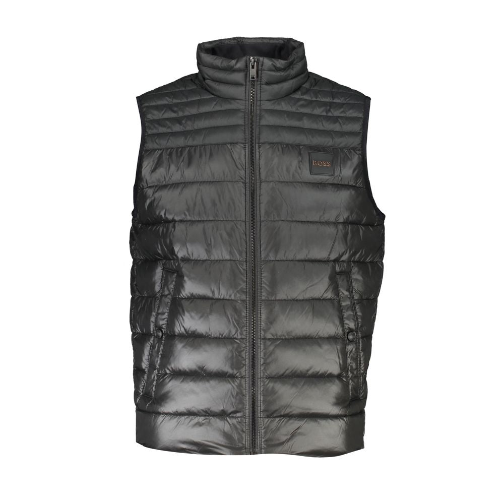 Hugo Boss Black Polyamide Sleveless Jacket
