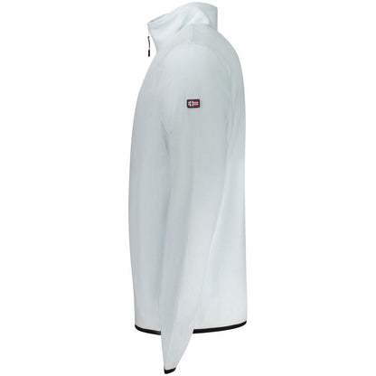 Norwegen 1963 Blauer Polyester-Herrenpullover