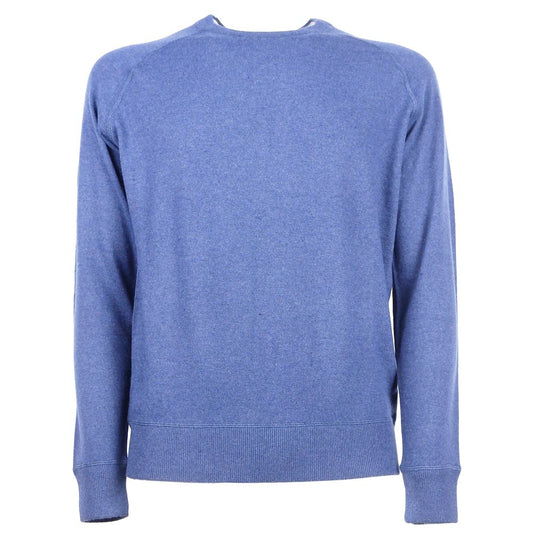 Blauer Herrenpullover aus Kaschmir von Emilio Romanelli
