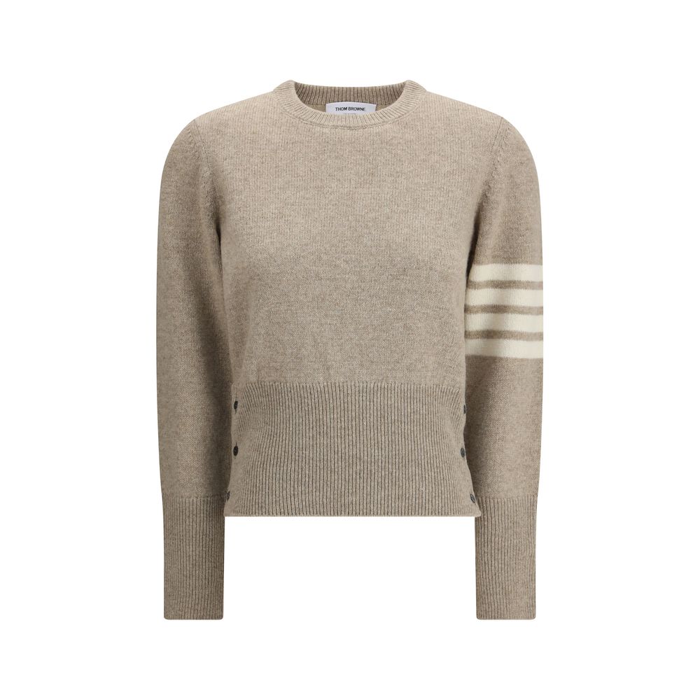Thom Browne Beige Wool Sweatshirt