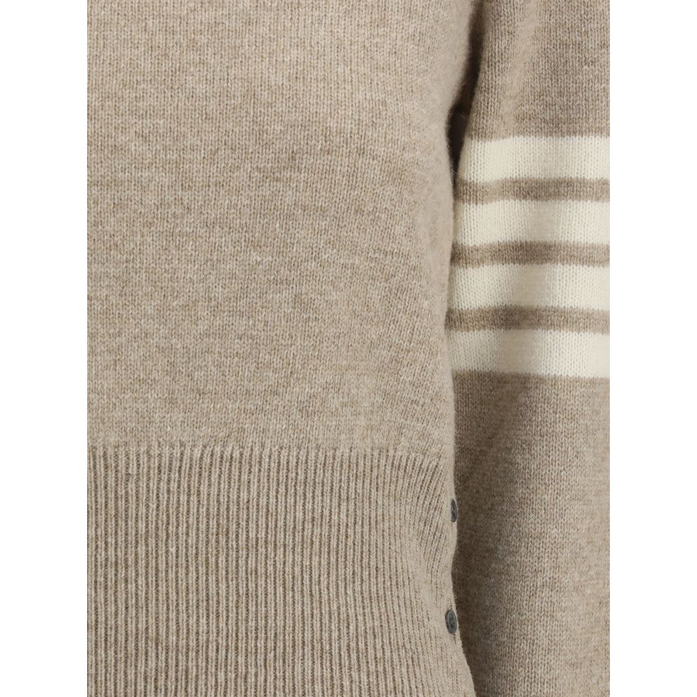 Thom Browne Beige Wool Sweatshirt