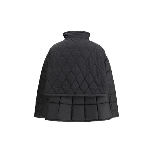 IENKI IENKI Black Nylon Jackets And Coat