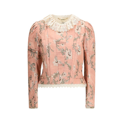 Chloé Fitted Jacket in jacquard taffeta and lace