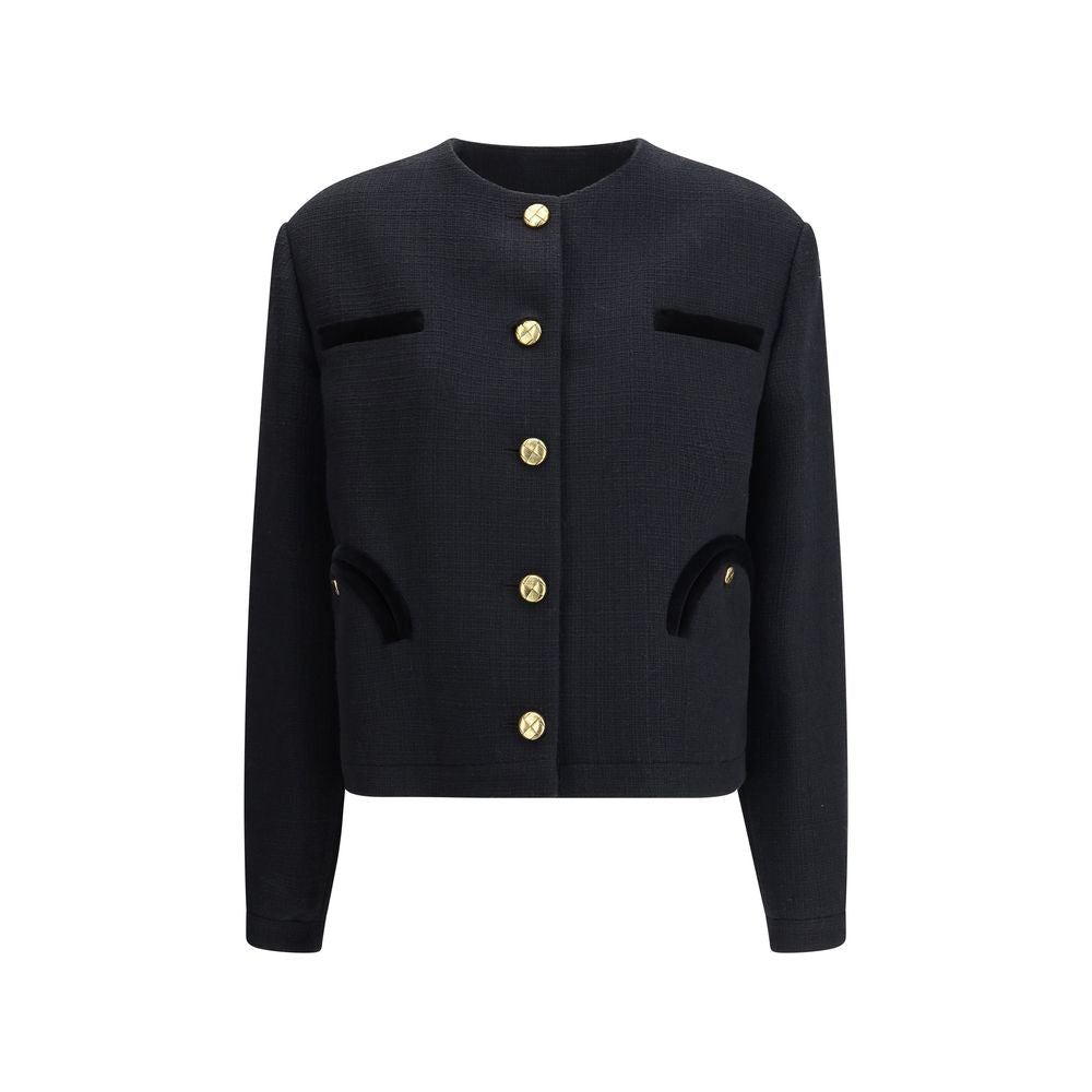 Blazé Milano Black Cotton Bomber