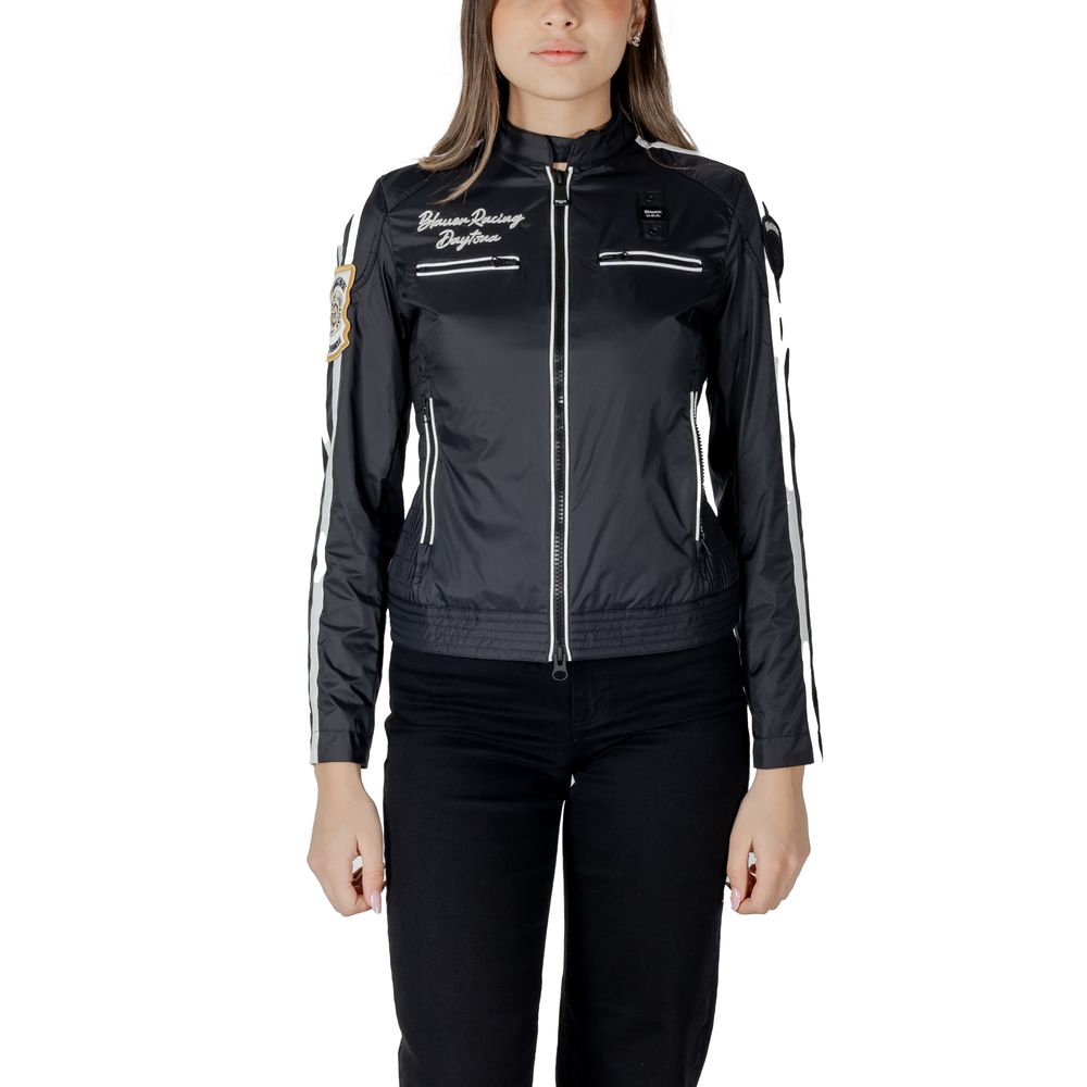 Blauer Black Polyamide Jackets & Coat