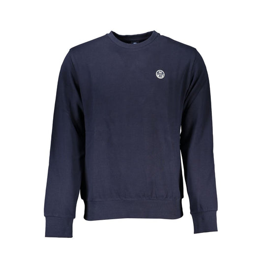 North Sails Blue Cotton Sweatshirt