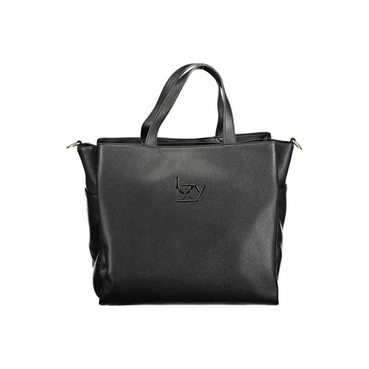 BYBLOS Schwarze Polyethylen-Handtasche
