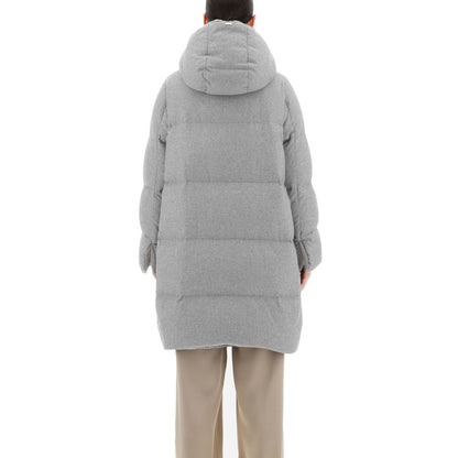 Herno Gray Cashmere Coat