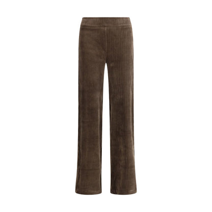 Avenue Montaigne Brown Cotton Casual Pants