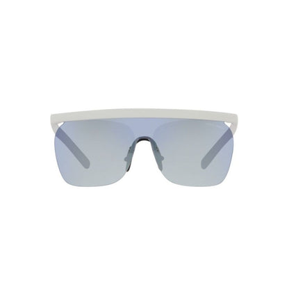 Giorgio Armani White Acetate Sunglasses