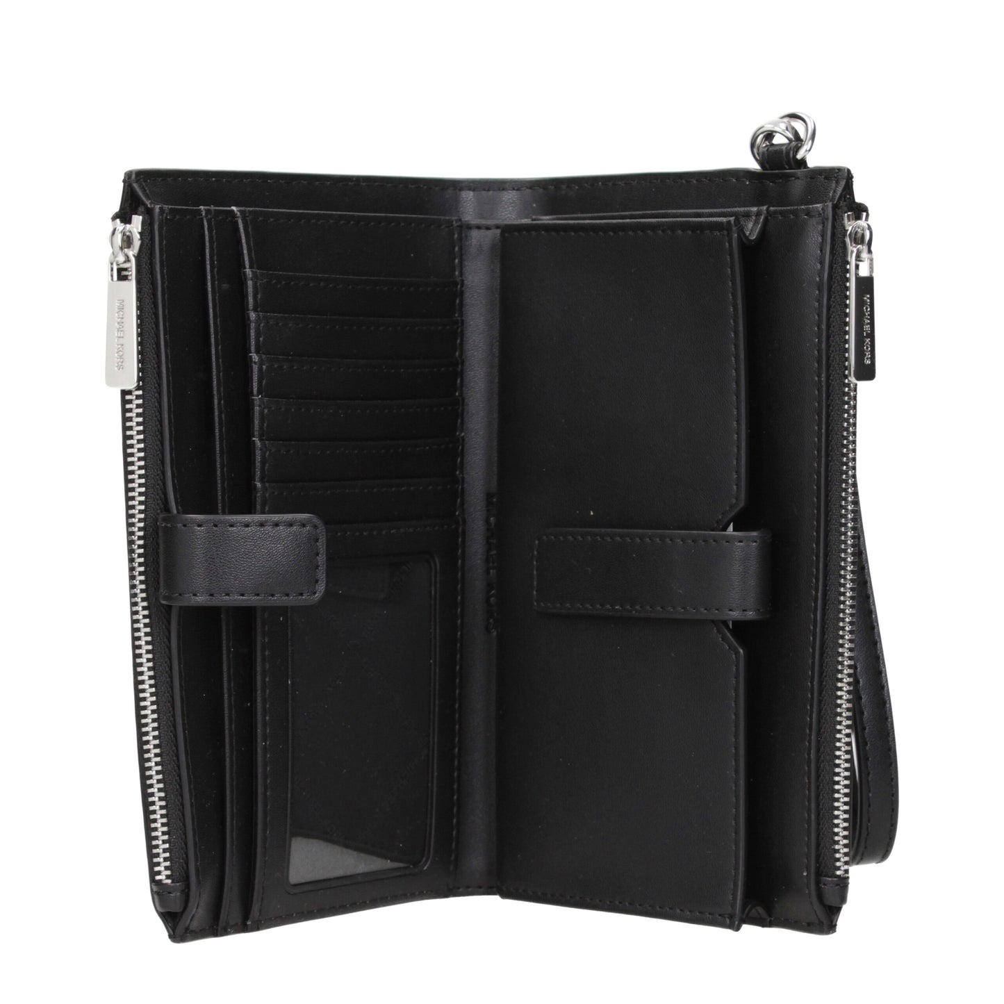 Michael Kors Black Fabric Wallet