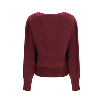SA SU PHI Bordeaux Cashmere Cashmere Sweater