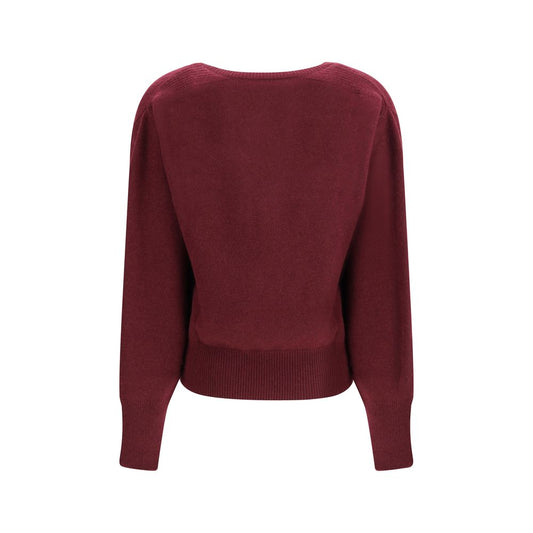 SA SU PHI Bordeaux Cashmere Cashmere Sweater