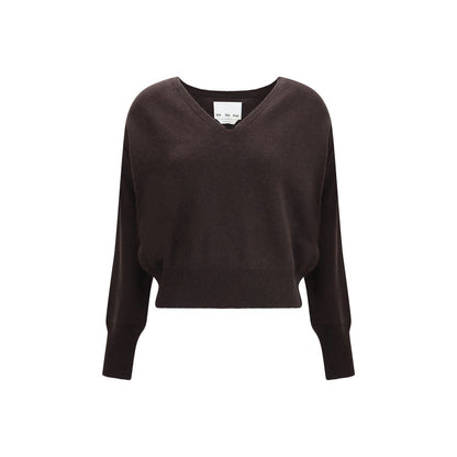 SA SU PHI Brown Cashmere Cashmere Sweater