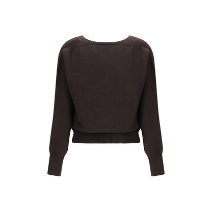 SA SU PHI Brown Cashmere Cashmere Sweater