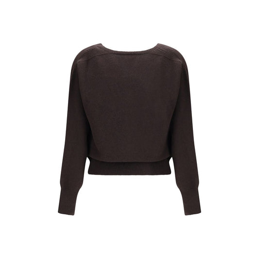 SA SU PHI Brown Cashmere Cashmere Sweater