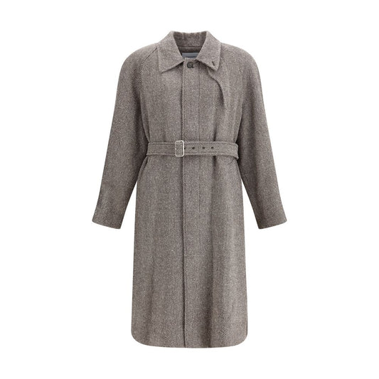 Ferragamo Beige Wool Coat