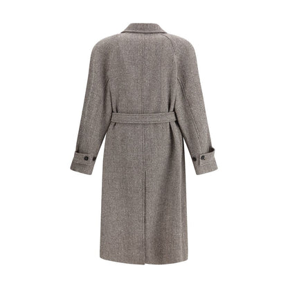 Ferragamo Beige Wool Coat