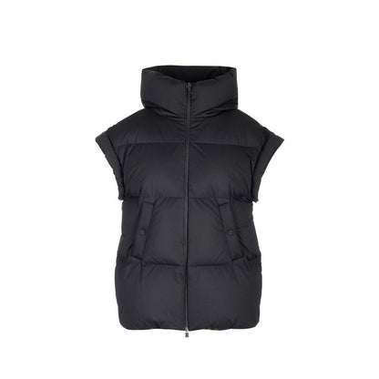 Herno Black Polyester Jackets And Coat