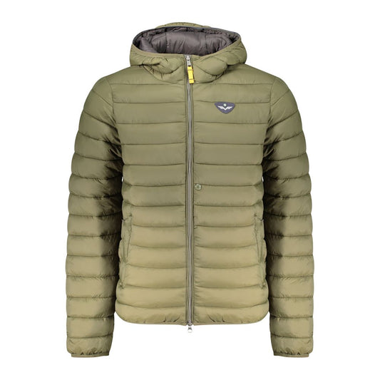 Armata Di Mare Grüne Polyamid-Herrenjacke