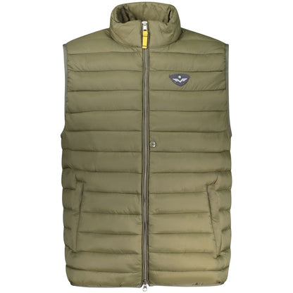 Armata Di Mare Grüne Polyamid-Herrenjacke