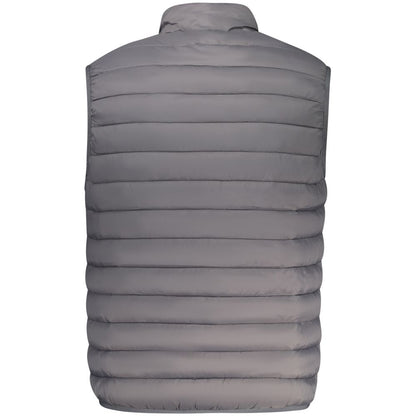 Armata Di Mare Graue Polyamid-Herrenjacke