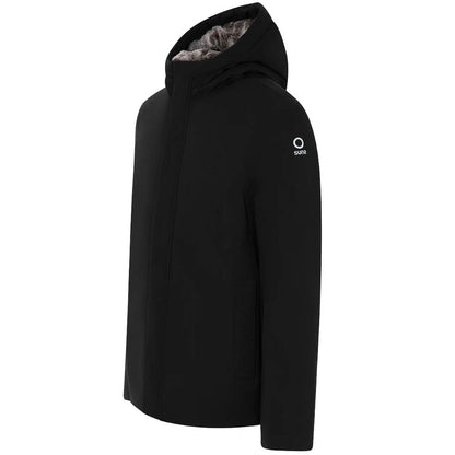 Suns Schwarze Polyesterjacken &amp; -mäntel