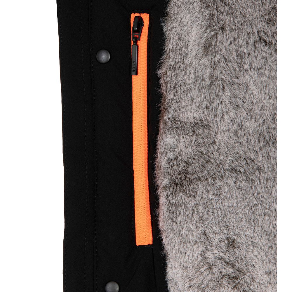 Suns Schwarze Polyesterjacken &amp; -mäntel