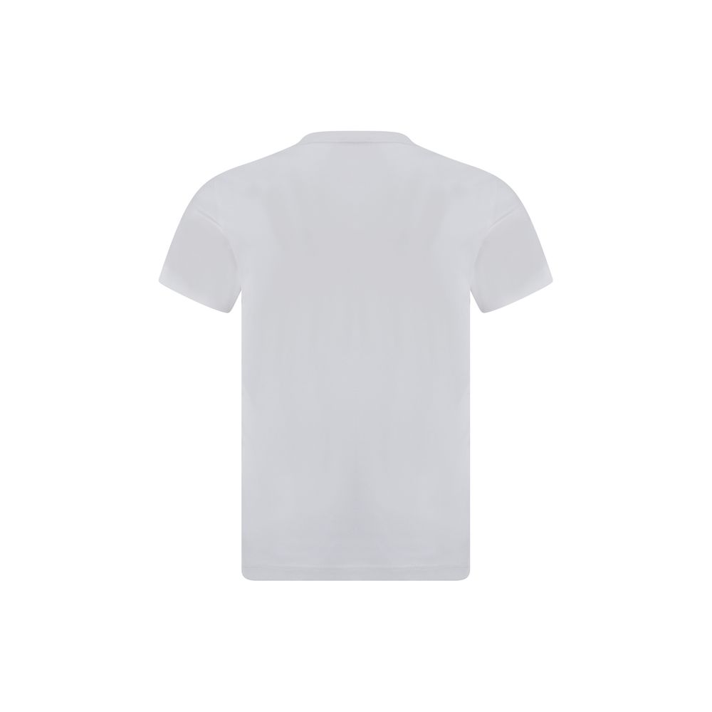 Diesel – Weißes Baumwoll-T-Shirt